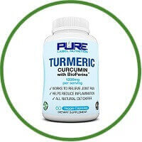 Pure Label Nutrition Turmeric Curcumin with BioPerine