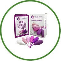 Intimate Rose Kegel Exerciser Weights For Bladder Control For Women