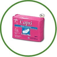 Medline Capri Bladder Control Pads