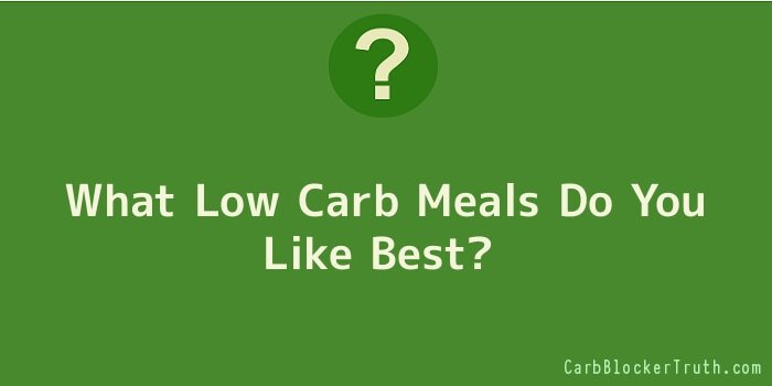 What Low Carb Meals Do You Like Best