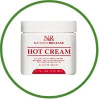 Natures Release Cellulite Hot Cream Treatment
