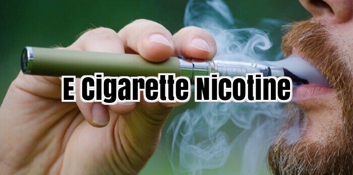 E Cigarette Nicotine