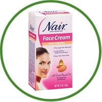 Nair Hair Removal Cream For Face With Special Moisturizers