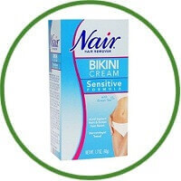 Nair Sensitive Bikini Cream Hair Remover