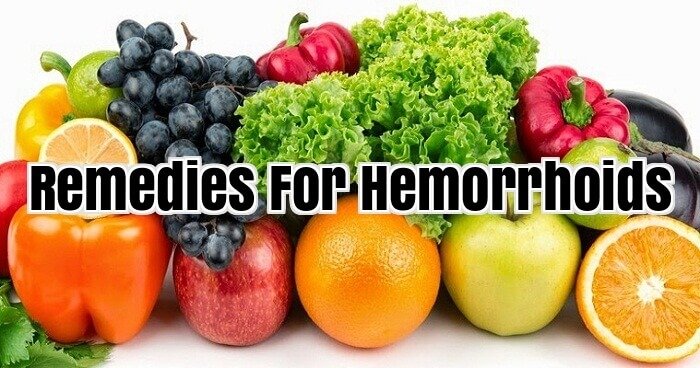 Remedies For Hemorrhoids