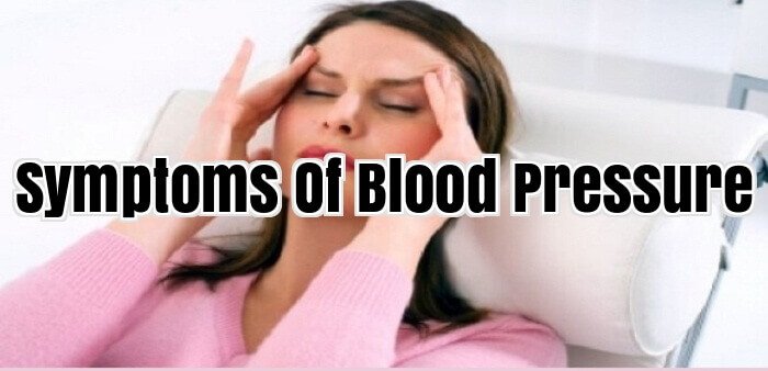Symptoms Of Blood Pressure