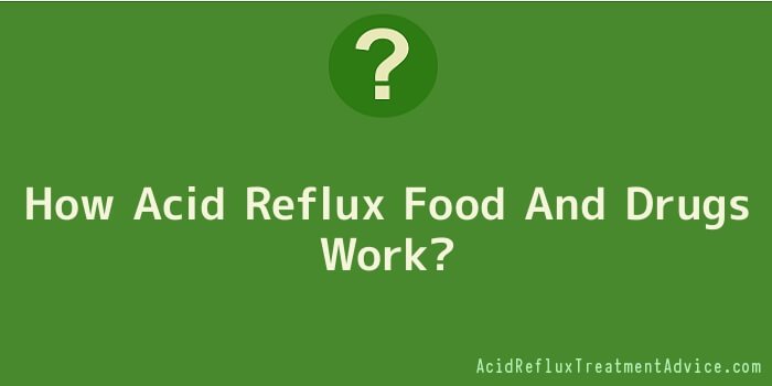 How Acid Reflux Food And Drugs Work