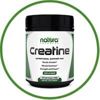 Natura Formulas Creatine Monohydrate Powder