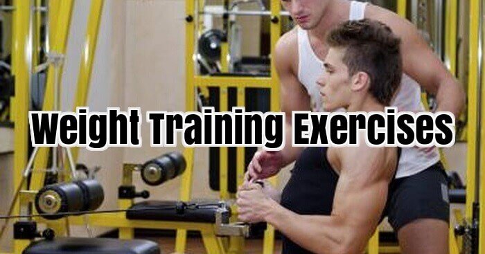 Weight Training Exercises