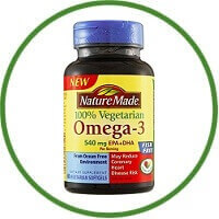 Nature Made Omega 3 Vegetarian Soft Gels