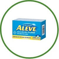Aleve Caplets With Naproxen Sodium