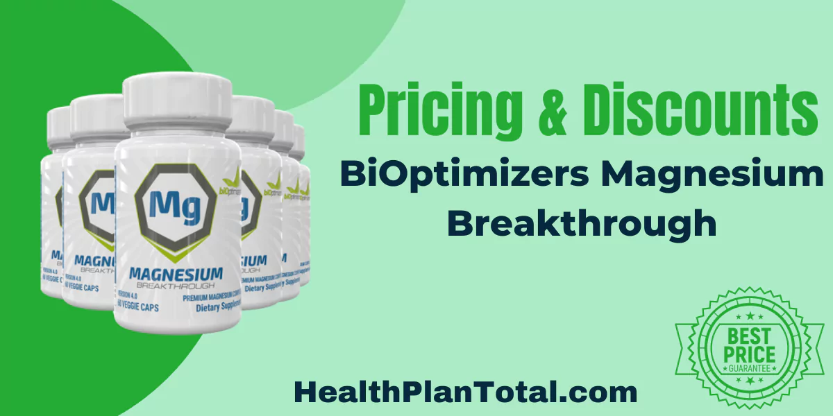 BiOptimizers Magnesium Breakthrough Reviews - Pricing and Discounts