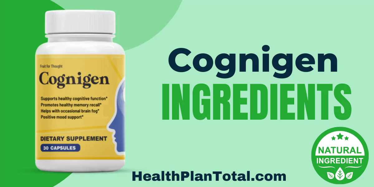 Cognigen Ingredients