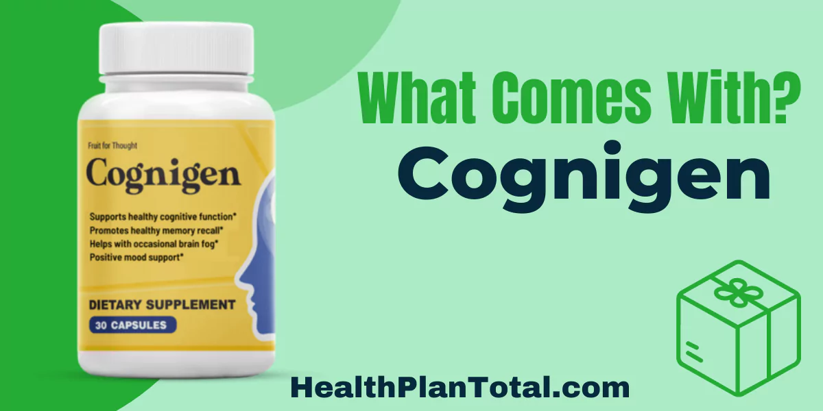 Cognigen Reviews - What Comes With