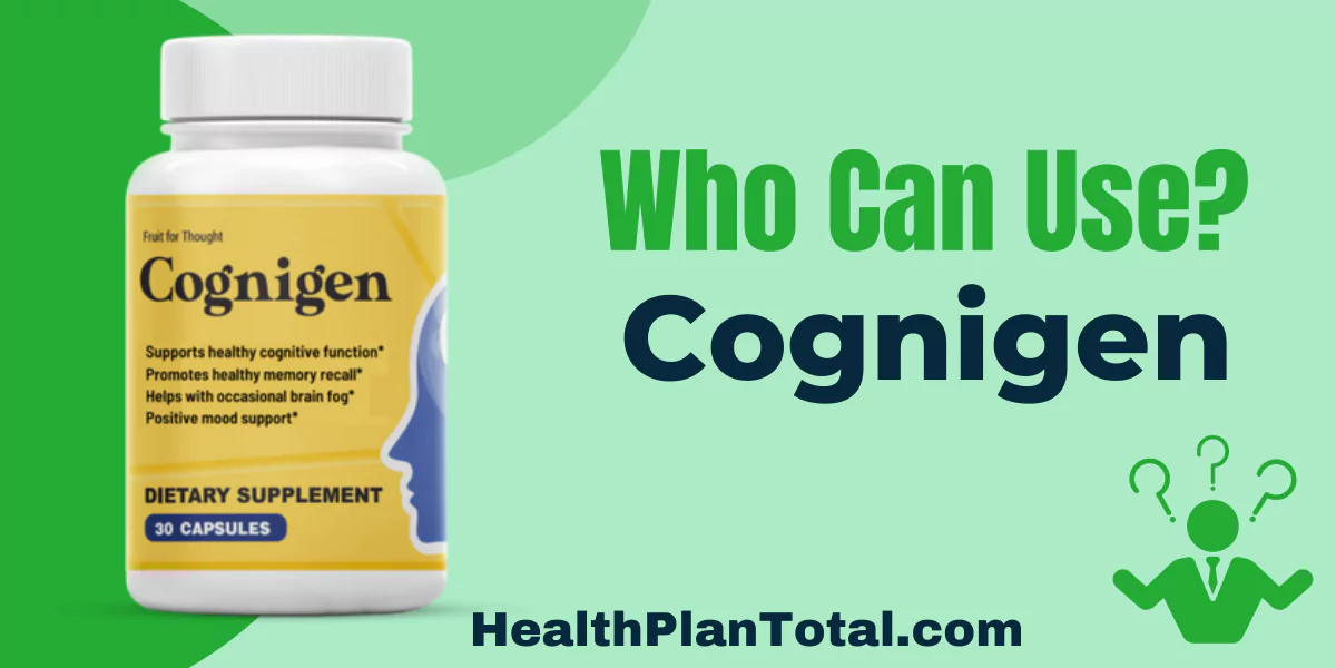 Cognigen Reviews - Who Can Use