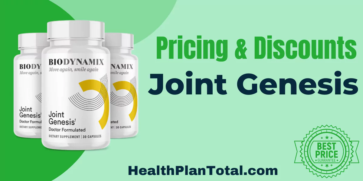 Joint Genesis Reviews - Pricing and Discounts