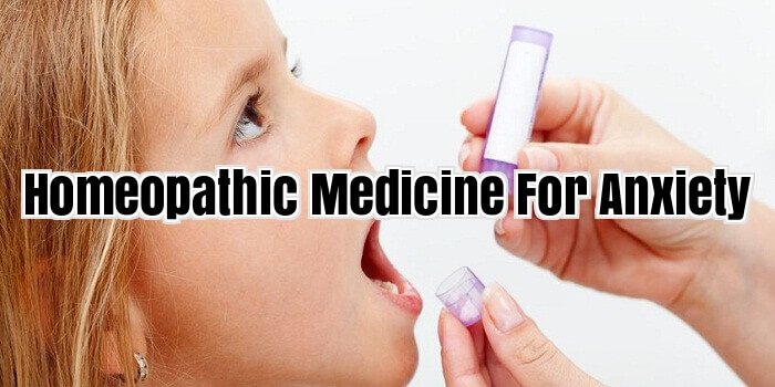 Homeopathic Medicine For Anxiety