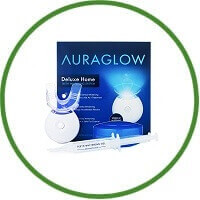 AuraGlow Teeth Whitening LED Light Kit