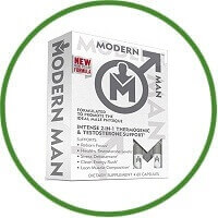 Modern Man, Testosterone Boosting Thermogenic Fat Burner