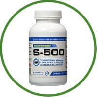 S-500 – Testosterone Booster Fat Burner for Men