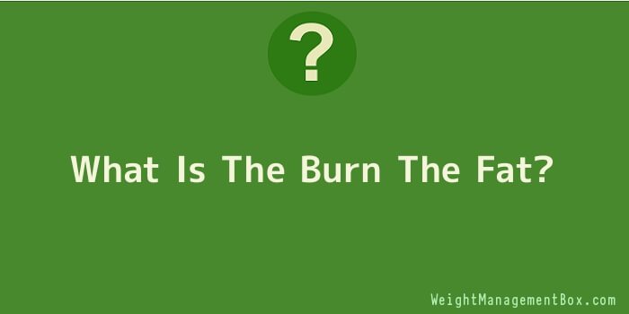 What Is The Burn The Fat