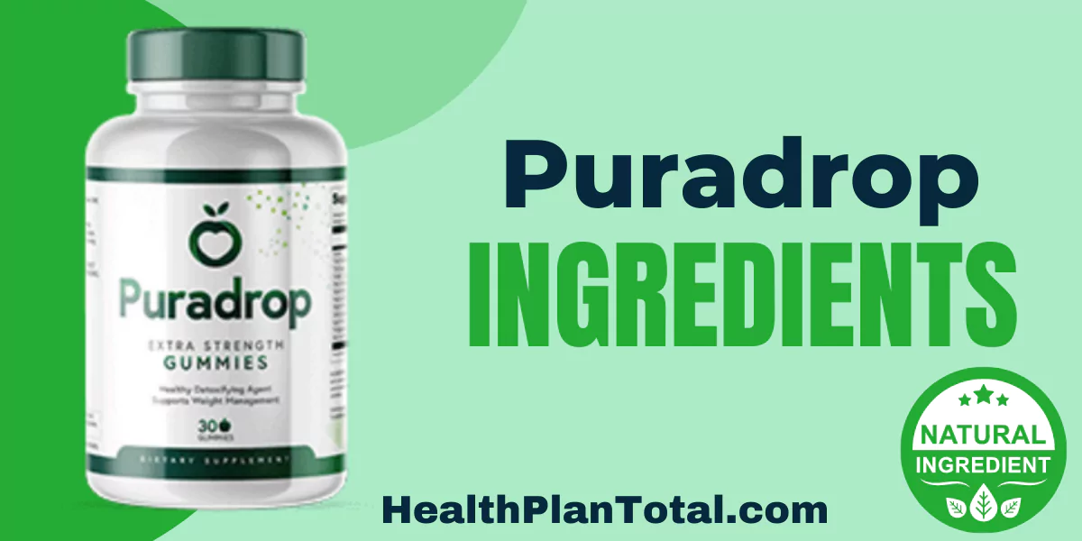 Puradrop Ingredients