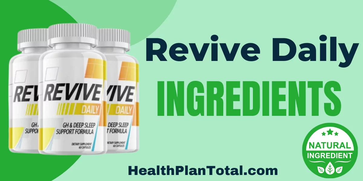 Revive Daily Ingredients