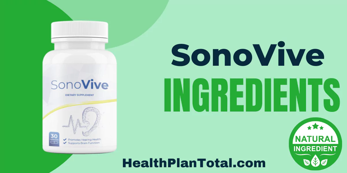 SonoVive Ingredients